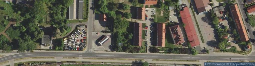 Zdjęcie satelitarne Okręgowa Stacja Kontroli Pojazdów Mariusz Cioch