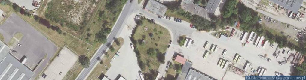 Zdjęcie satelitarne Okręgowa Stacja Kontroli Pojazdów PKS Bolesławiec