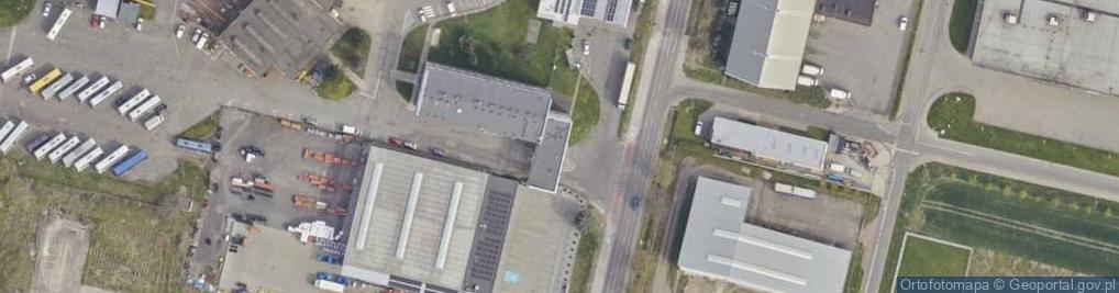 Zdjęcie satelitarne Okręgowa Stacja Kontroli Pojazdów PKS w Kluczborku