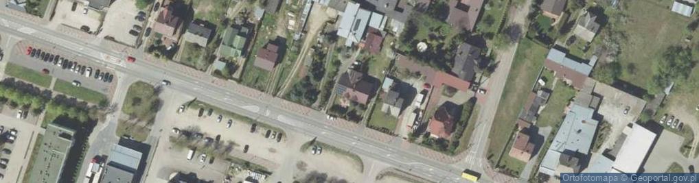 Zdjęcie satelitarne Okręgowa Stacja Kontroli Pojazdów Poczta Polska SA