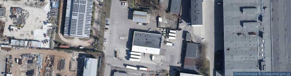 Zdjęcie satelitarne Okręgowa stacja kontroli pojazdów SKP Łódź