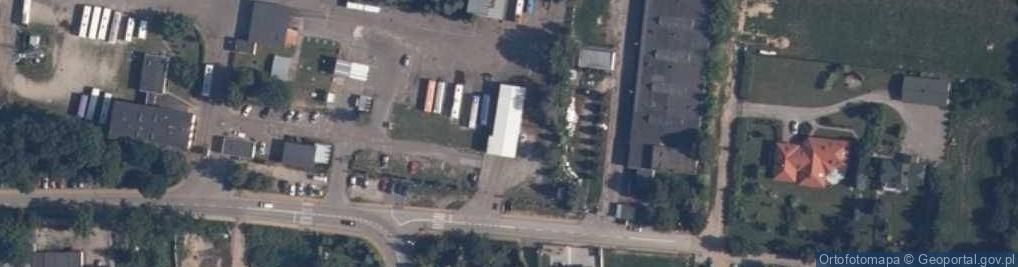 Zdjęcie satelitarne Okręgowa Stacja Kontroli Pojazdów WGR/007
