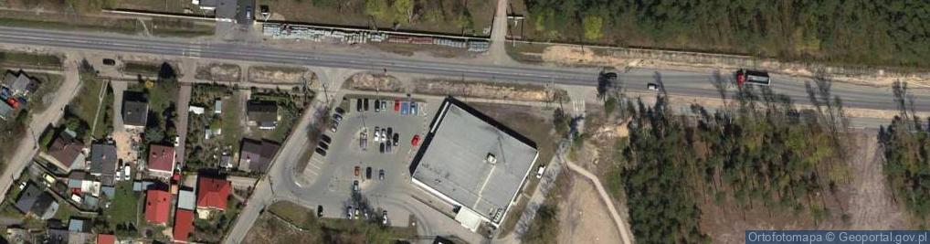 Zdjęcie satelitarne Okręgowa Stacja Kontroli Pojazdów WM/001 (WITPiS)