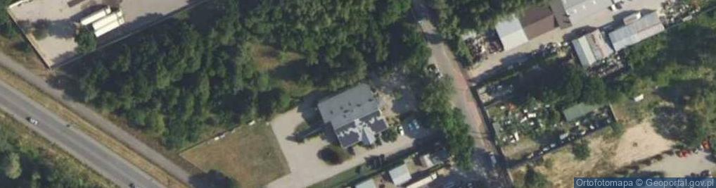 Zdjęcie satelitarne Okręgowa Stacja Kontroli Pojazdów WOT007