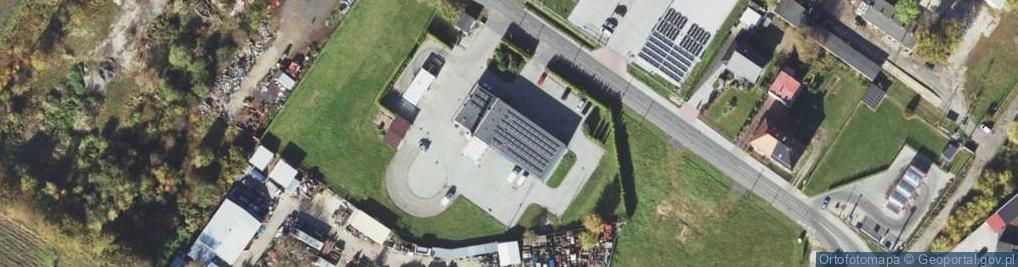 Zdjęcie satelitarne Okręgowa Stacja Kontroli Pojazdów