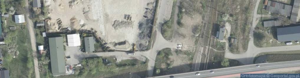 Zdjęcie satelitarne Okręgowa Stacja Kontroli Pojazdów
