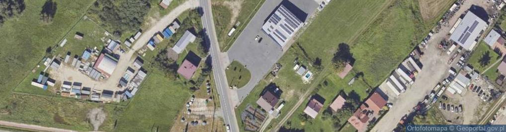 Zdjęcie satelitarne Okręgowa stacja kontroli pojazdów