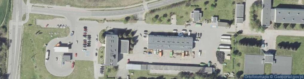 Zdjęcie satelitarne OLMED Okręgowa Stacja Kontroli Pojazdów