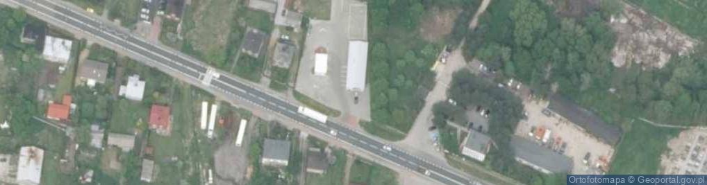 Zdjęcie satelitarne OSKP Poręba