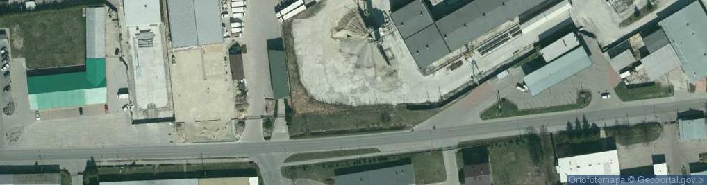 Zdjęcie satelitarne P. W. Stacja Kontroli Pojazdów Roman Czachor