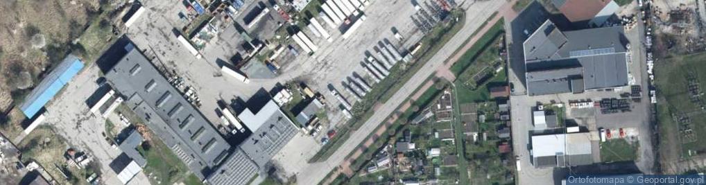 Zdjęcie satelitarne PKS Lubliniec