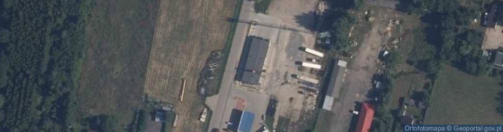 Zdjęcie satelitarne Podstawowa Stacja Kontroli Pojazdów ABT WGR/018/P