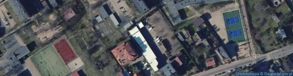 Zdjęcie satelitarne Podstawowa Stacja Kontroli Pojazdów WGR/020/P