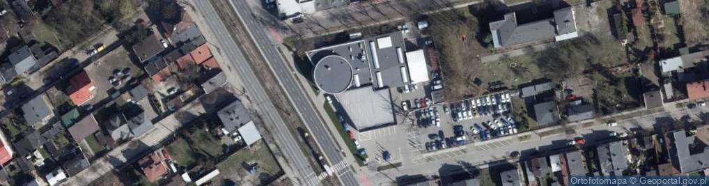 Zdjęcie satelitarne Podstawowa Stacja Kontroli Pojażdów ZIMNY AUTO Sp. z o.o.