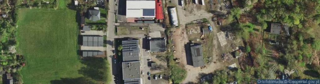 Zdjęcie satelitarne Podstawowa Stacja Kontroli Pojazdów