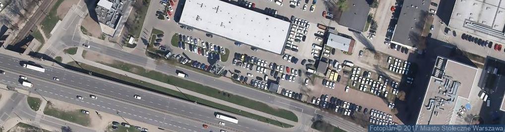 Zdjęcie satelitarne Podstawowa Stacja Kontroli Pojazdów