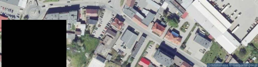 Zdjęcie satelitarne Polskiego Związku Motorowego