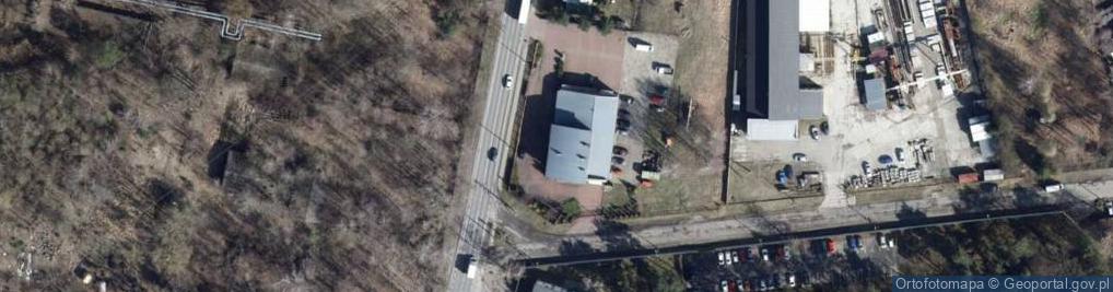 Zdjęcie satelitarne PPHU "Telmark" Okręgowa Stacja Kontroli Pojazdów Warsz