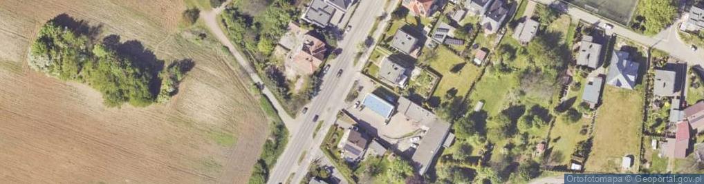 Zdjęcie satelitarne PZM Tarnowskie Góry