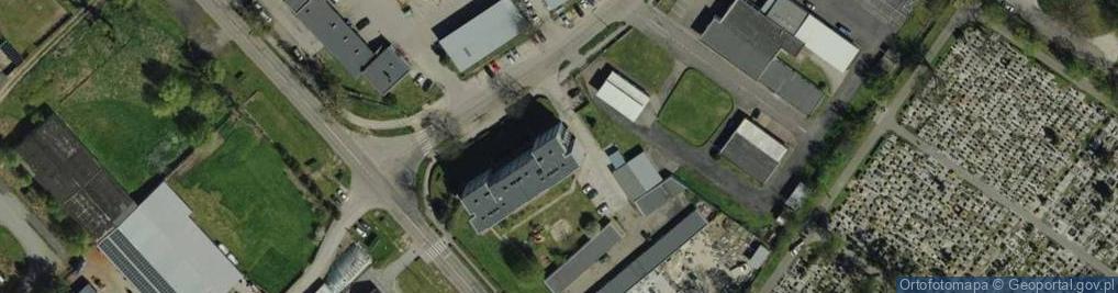 Zdjęcie satelitarne Stacja Kontroli Pojazdów Brzeg