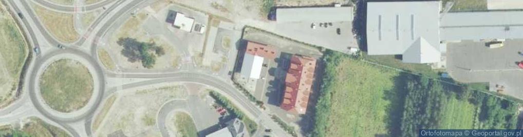 Zdjęcie satelitarne STACJA KONTROLI POJAZDÓW Chmielnik SKP