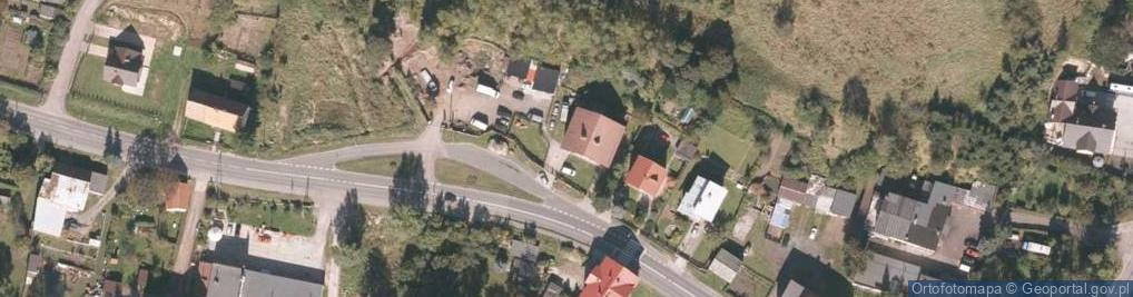 Zdjęcie satelitarne Stacja Kontroli Pojazdów Jedlina Zdrój