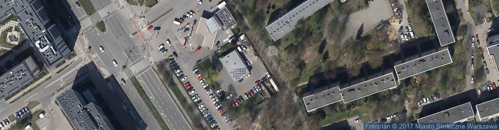 Zdjęcie satelitarne Stacja Kontroli Pojazdów WX184P SKP JANUSZEWSKI