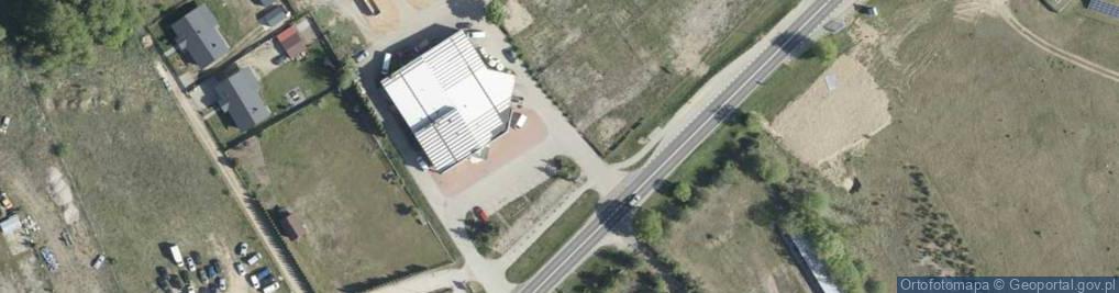 Zdjęcie satelitarne Stacja Kontroli Pojazdów