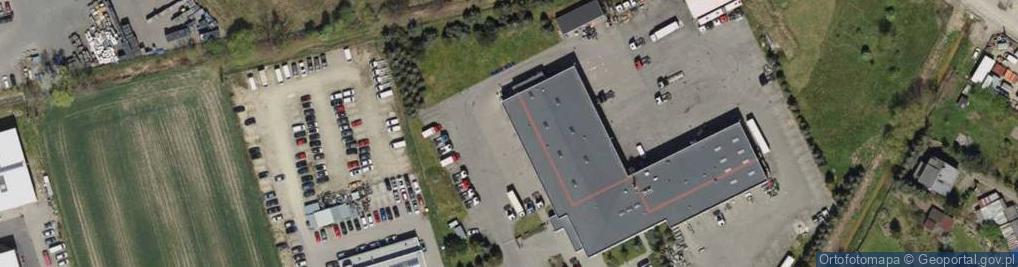 Zdjęcie satelitarne Stacja Kontroli Pojazdów