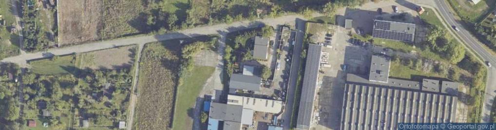 Zdjęcie satelitarne Stacja Kontroli Pojazdów