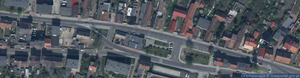 Zdjęcie satelitarne Zespołu Szkół Technicznych