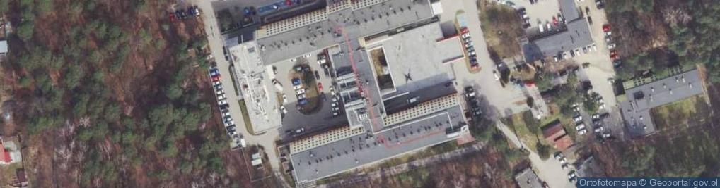 Zdjęcie satelitarne Regionalne Centrum Krwiodawstwa i Krwiolecznictwa w Kielcach