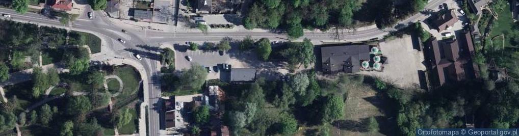 Zdjęcie satelitarne Punkt ładowania pojazdów