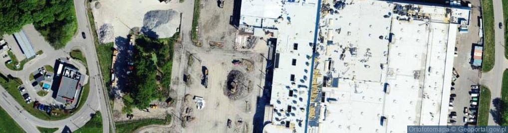 Zdjęcie satelitarne Punkt ładowania Polenergia
