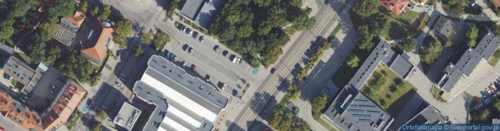 Zdjęcie satelitarne Stacja ładowania pojazdów