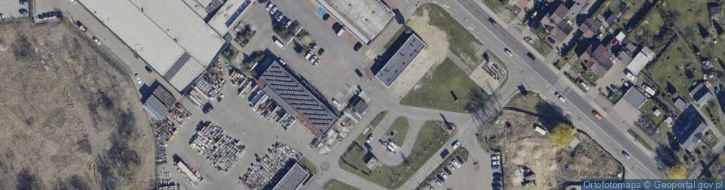 Zdjęcie satelitarne Stacja ładowania pojazdów