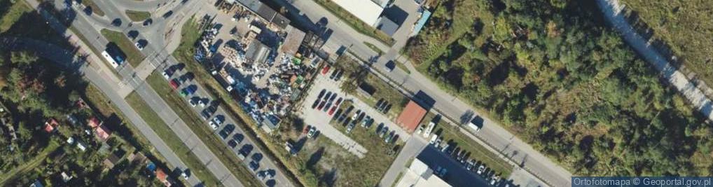 Zdjęcie satelitarne Stacja ładowania pojazdów