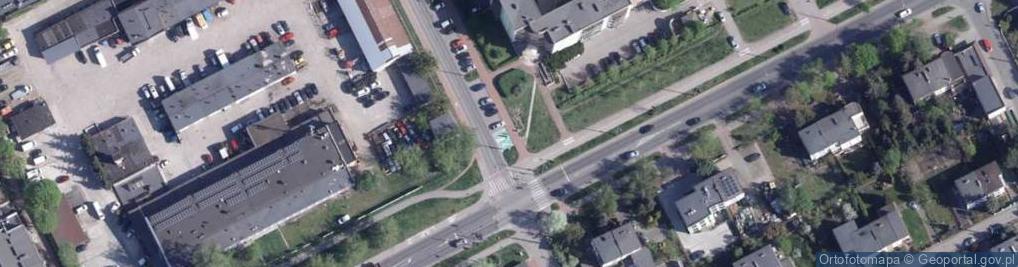 Zdjęcie satelitarne Stacja ładowania pojazdów