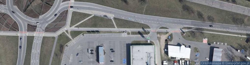 Zdjęcie satelitarne Stacja ładowania pojazdów