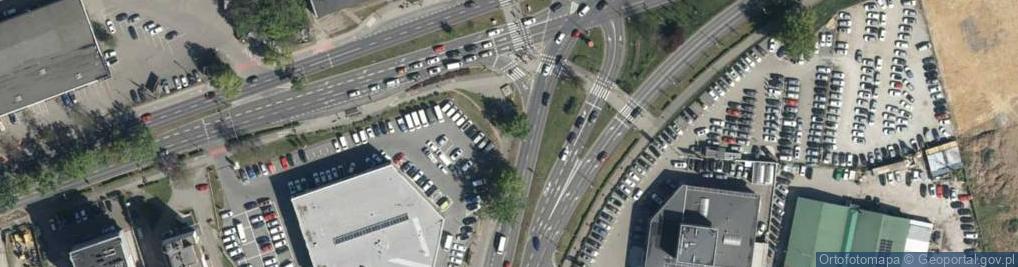 Zdjęcie satelitarne Stacja ładowania pojazdów