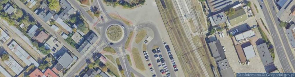 Zdjęcie satelitarne Stacja ładowania pojazdów