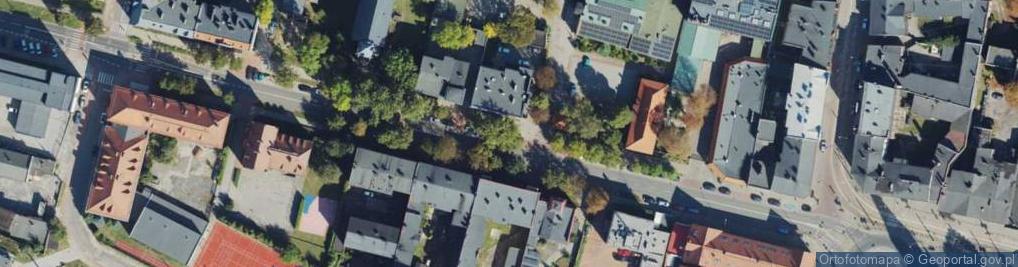 Zdjęcie satelitarne Stacja ładowania pojazdów