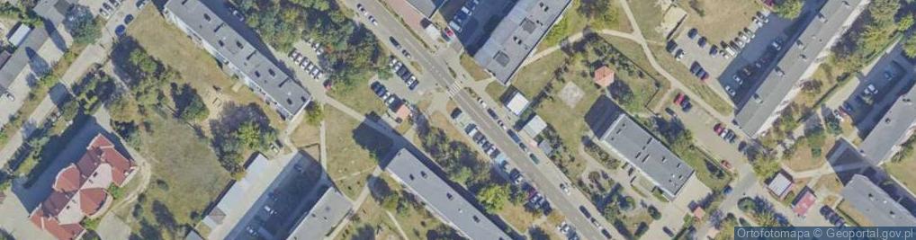 Zdjęcie satelitarne Stacja ładowania pojazdów