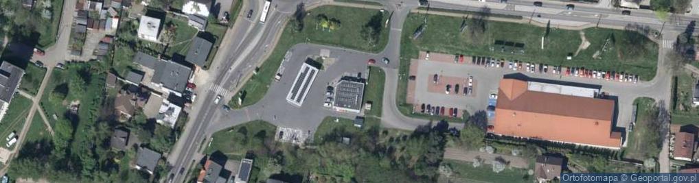 Zdjęcie satelitarne Stacja ładowania pojazdów