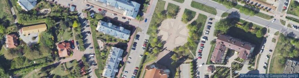 Zdjęcie satelitarne Stacja ładowania pojazdów