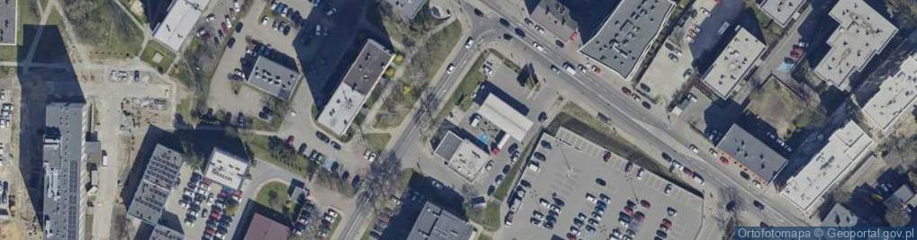 Zdjęcie satelitarne Stacja ładowania pojazdów