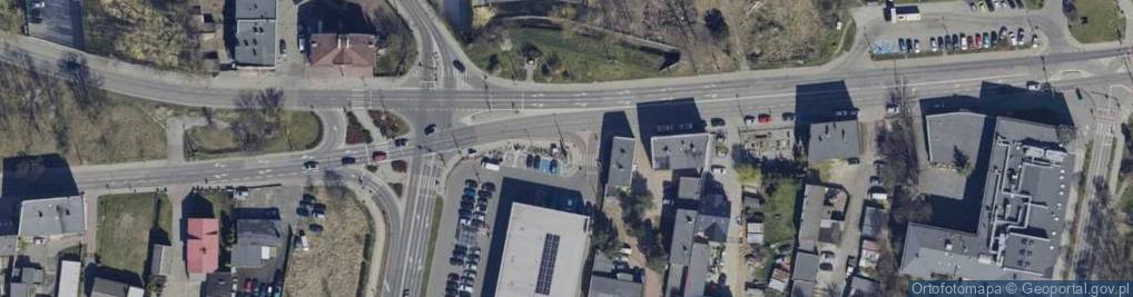 Zdjęcie satelitarne Stacja ładowania pojazdów