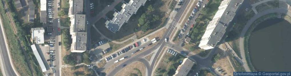 Zdjęcie satelitarne Stacja ładowania pojazdów