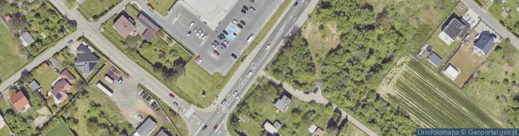 Zdjęcie satelitarne Stacja ładowania pojazdów