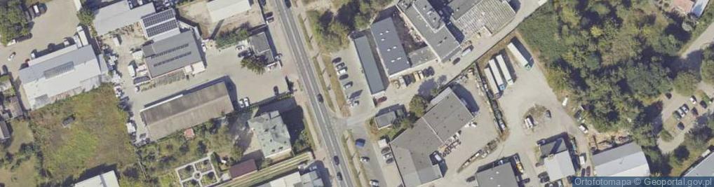 Zdjęcie satelitarne Stacja ładowania pojazdów